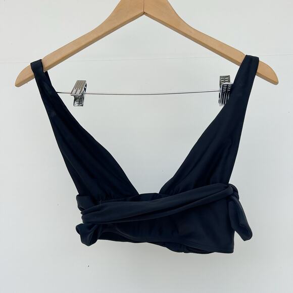 Sidway Two Piece Bikini Bathing Suit Swim Medium Small Black Cheeky Barbara - Picture 4 of 10